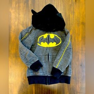 Batman zip-up hoodie for Boys (size 5)